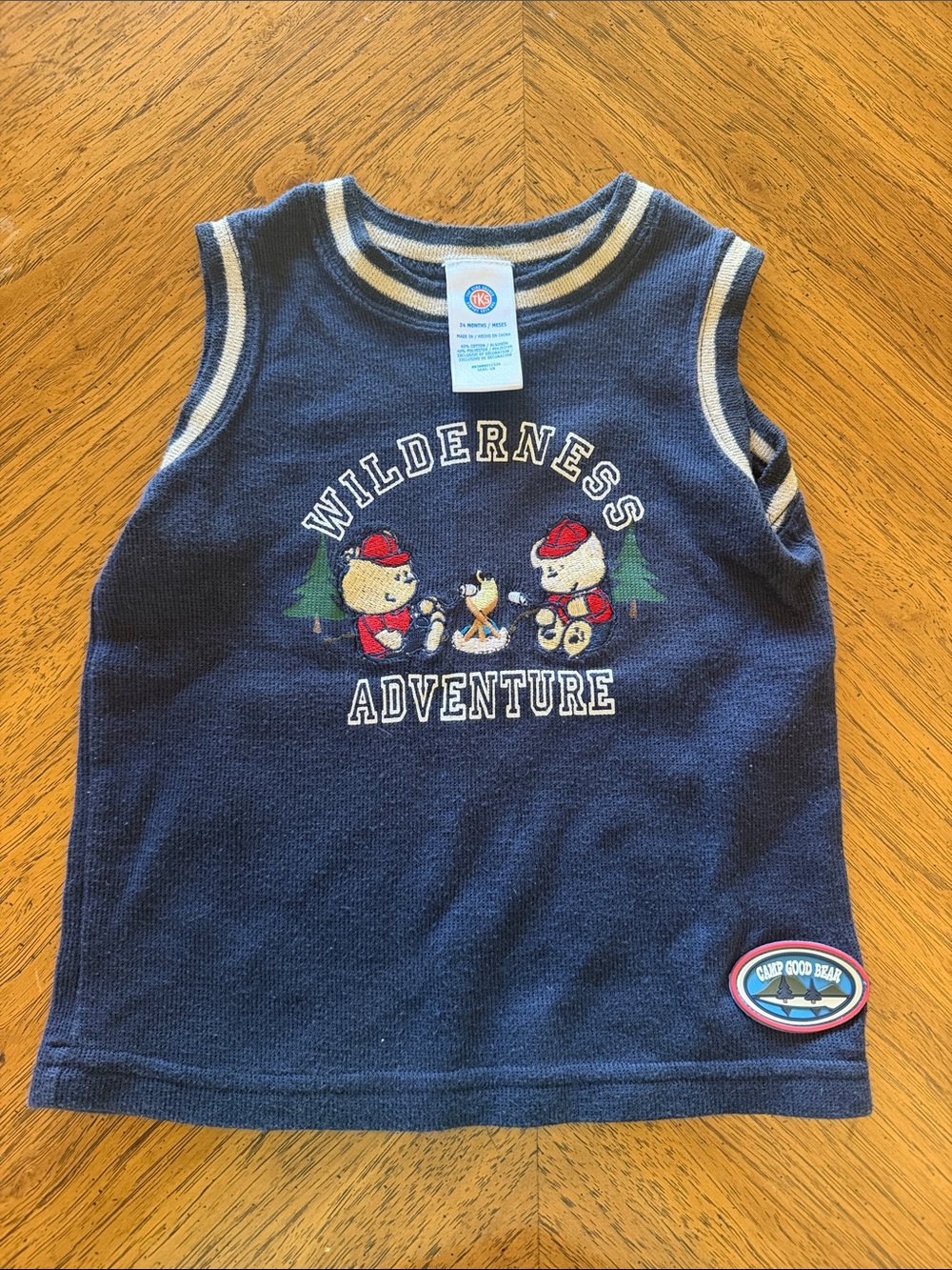 Vintage Baby Wildreness Adventure Tank